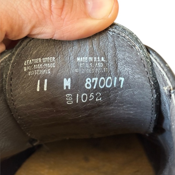 HS Trask Brown Authentic Bison Leather Oxford Dress Shoes 11 - Picture 14 of 14